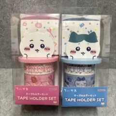 《新品》テープホルダーセット　ちいかわ　ハチワレ　マスキングテープ
