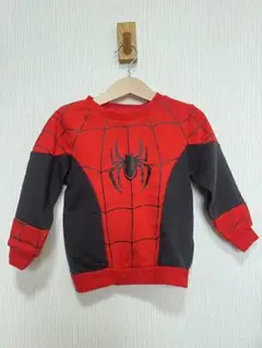 スパイダーマン トレーナーとパンツセット 2〜3歳