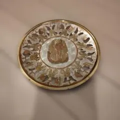 エジプト 金属製 壁掛け装飾プレート 直径約25cm - メルカリ