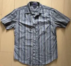 Paul Smith 半袖 ストライプシャツ コットン100%のサムネイル