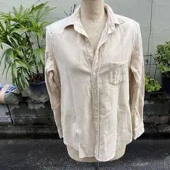 フランクアンドアイリーン　Eileen ネル　起毛シャツ　XXS