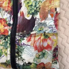 美品！go slow caravan 派手可愛い☆花柄フード付きジャケット