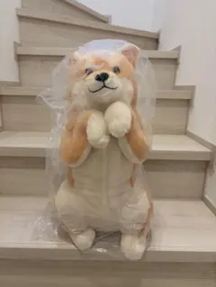 立ち上がりワンちゃん抱きぐるみ80cm 柴犬 ぬいぐるみ 抱き枕 犬 新品