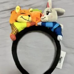上海ディズニー限定 ズートピア ニック&ジュディ カチューシャ