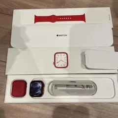 Apple Watch 7 (GPS) 41mm レッド