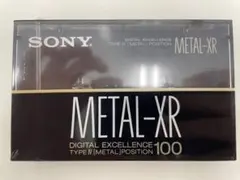 【未開封】SONY METAL-XR 100 カセットテープ