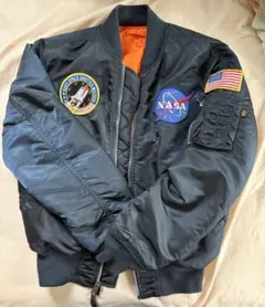 NASA MA-1 フライトジャケット ブラック