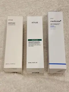 【新品未開封】 Anua ・ メディキューブ クレンジングオイル 3点セット