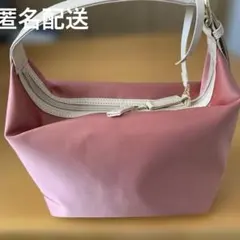 Kitamura トートバッグ リボン エナメル パスケース付き ネイビー 