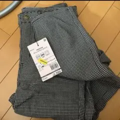 新品タグ付き！ワークマン　ストレッチウォーム パンツ　Lサイズ グレーチェックのサムネイル