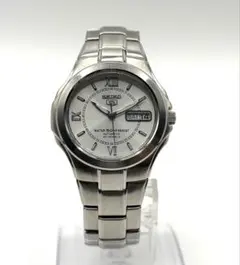 美品 SEIKO セイコー5 裏スケ 自動巻 7S36-01R0