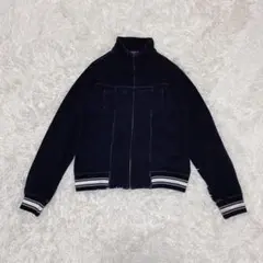 THEORIA SPORTS 黒　ジップアップジャケット　Lのサムネイル