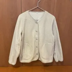 フリース カーディガン
