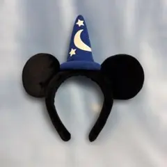 ミッキー耳 魔法使い帽子 カチューシャ