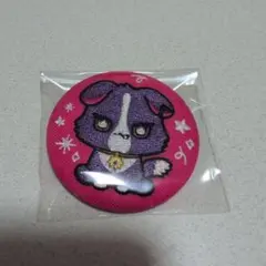 にじさんじ IMPACT 渡会雲雀 さんくま 刺繍缶バッジ むらさきのこ