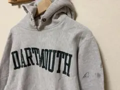 90s USA製 Champion リバースウィーブ ダートマス ボロ ダメージ