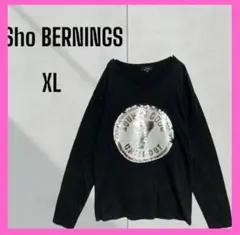 新品　[Sho BERNINGS]スパンコール　プリント　カットソー　オーバー