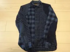 ☆ナイジェルケーボンメディカルシャツ☆46：インディゴクレイジー柄美品! 2026年最新】ナイジェル メディカル シャツの人気アイテム - メルカリ