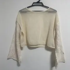 hinari レースメッシュ2WAYプルオーバーのサムネイル