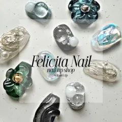 測定用　落書き　ニュアンス　マグネット　ミラー　個性派　ぷっくり　韓国　振袖