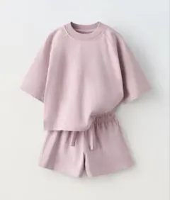 ZARA キッズ 新品 Tシャツ ショートパンツ 116 セットアップ