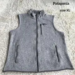【✨美品】Patagonia パタゴニア フリース ベスト 霜グレー XL