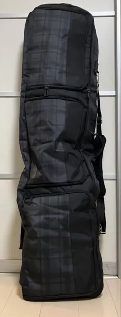 スノーボード バッグ 黒とグレー チェック柄