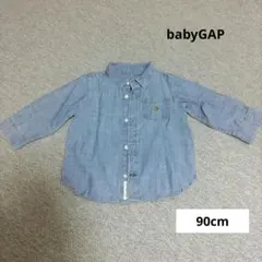 babyGAP 　トップス　デニムシャツ　90cm