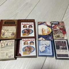 コラージュ素材　ステッカー　紙モノ　セット