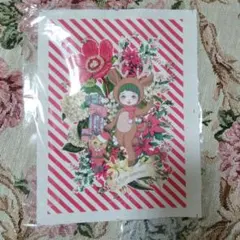 ジョリーフルール　コラコラ　パネル生地１枚　　クリスマスデザイン