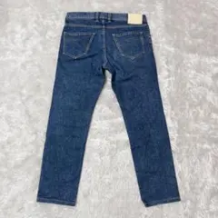 美品 COMME CA MEN コムサメン ストレートデニム 濃紺 鬼ヒゲのサムネイル