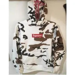 Supreme Box Logo Hooded Sweatshirt M