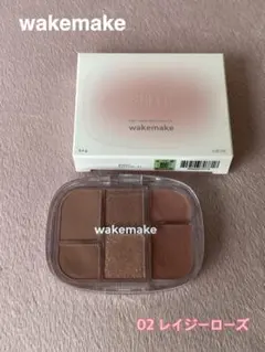 wakemake ソフトシアーマルチパレット 02 レイジーローズ