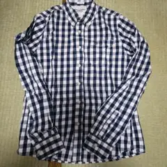 Abercrombie & Fitch ネルシャツ ネイビー・ホワイトチェック