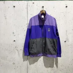 80s 90s プーマ PUMA スウェット 切替 ナイロンジャケット ジャージ