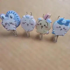 ちいかわハンガークリップ4個セット