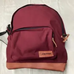 EASTPAK リュック ボルドー レザーボトム