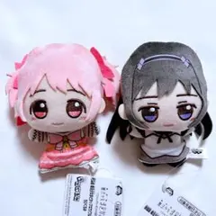 まどマギ ちびぐるみ 2点 鹿目まどか 暁美ほむら ぬいぐるみ マスコット ②