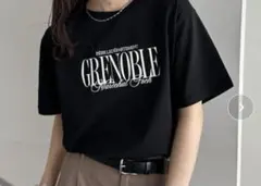 DISCOAT GRENOBLEロゴTシャツ　Tシャツ　トップス　ロゴのサムネイル