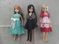 【リカちゃん 3体セット】VERYコラボ・リカちゃんキャッスル購入品