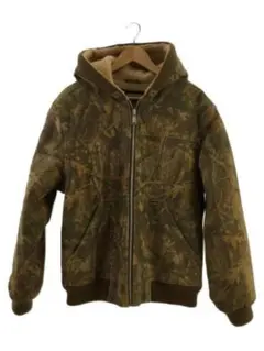 Supreme - Hooded Suede Work Jacket