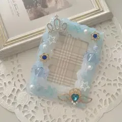 ホイップデコ B8サイズ 青 水色 トレカケース 硬質ケース No.44