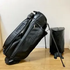 b648 ◇希少 JONES ライダー オールブラック キャディバッグ - メルカリ