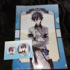 初音ミク エンタメくじ2024 クリアファイルセット KAITO 缶バッジ