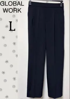 GLOBAL WORK ＊ウツクシルエットテーパードパンツ