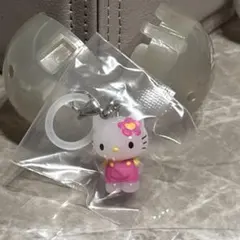 ハローキティ　めじるしチャームアクセサリー　お花ver.