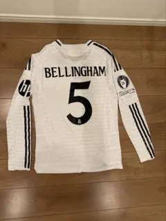 レアル・マドリード　ユニフォーム　ベリンガム　cL 長袖　オーセンティック