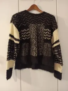 【UNITED TOKYO】スノウジャガードニット