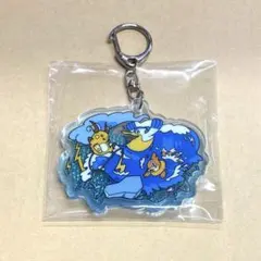 ポケモン　OTENKI TEAM シャカシャカキーホルダー　ライチュウ