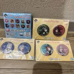 一番くじ　ウマ娘　缶バッジ&フルカラーラバーチャーム　4点